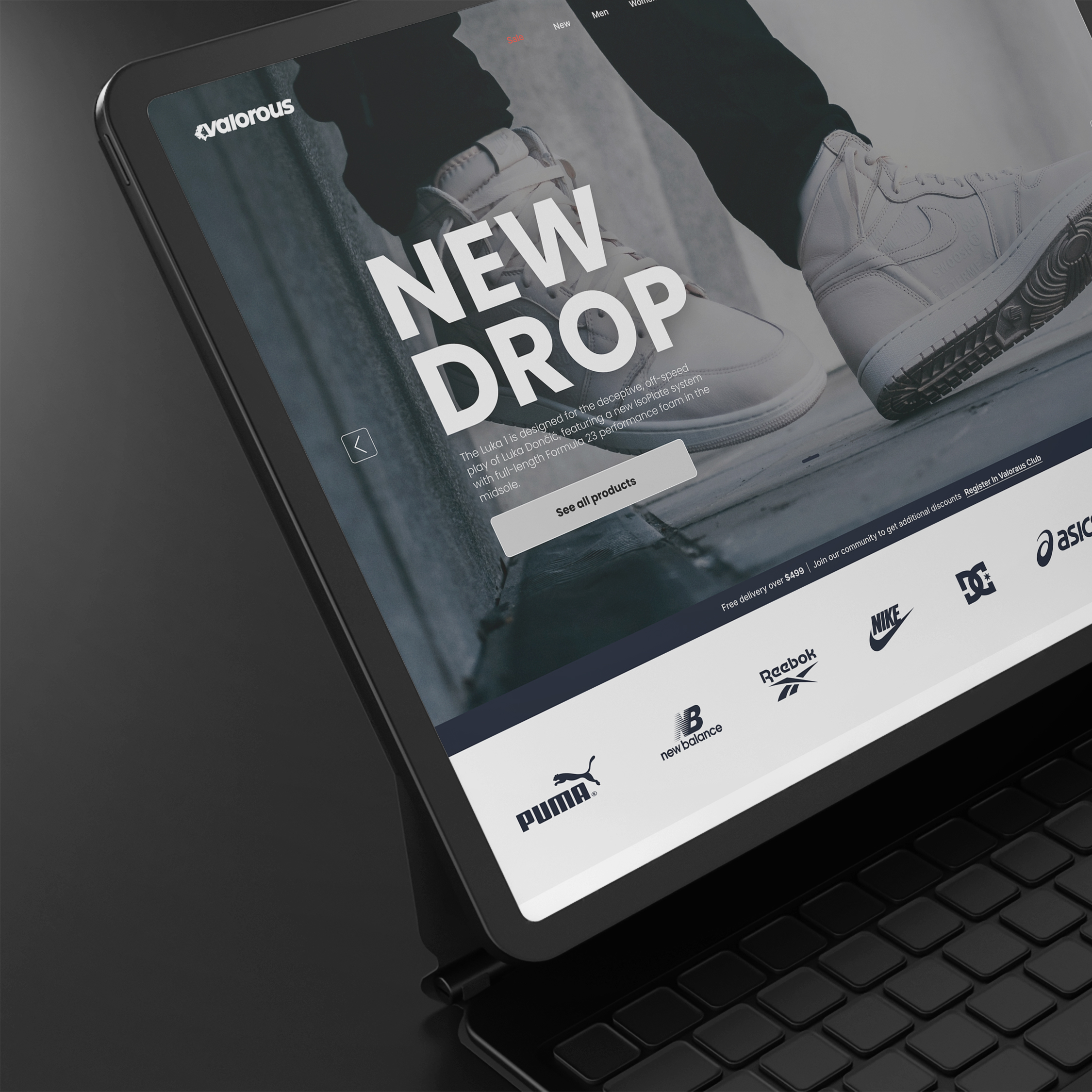 UI Case Study - Valoraus Website